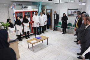 تقدیر از سفیدپوشان آزمایشگاه ستادی و آزمایشگاه غربالگری نوزادان معاونت بهداشت به مناسبت روز علوم آزمایشگاهی
